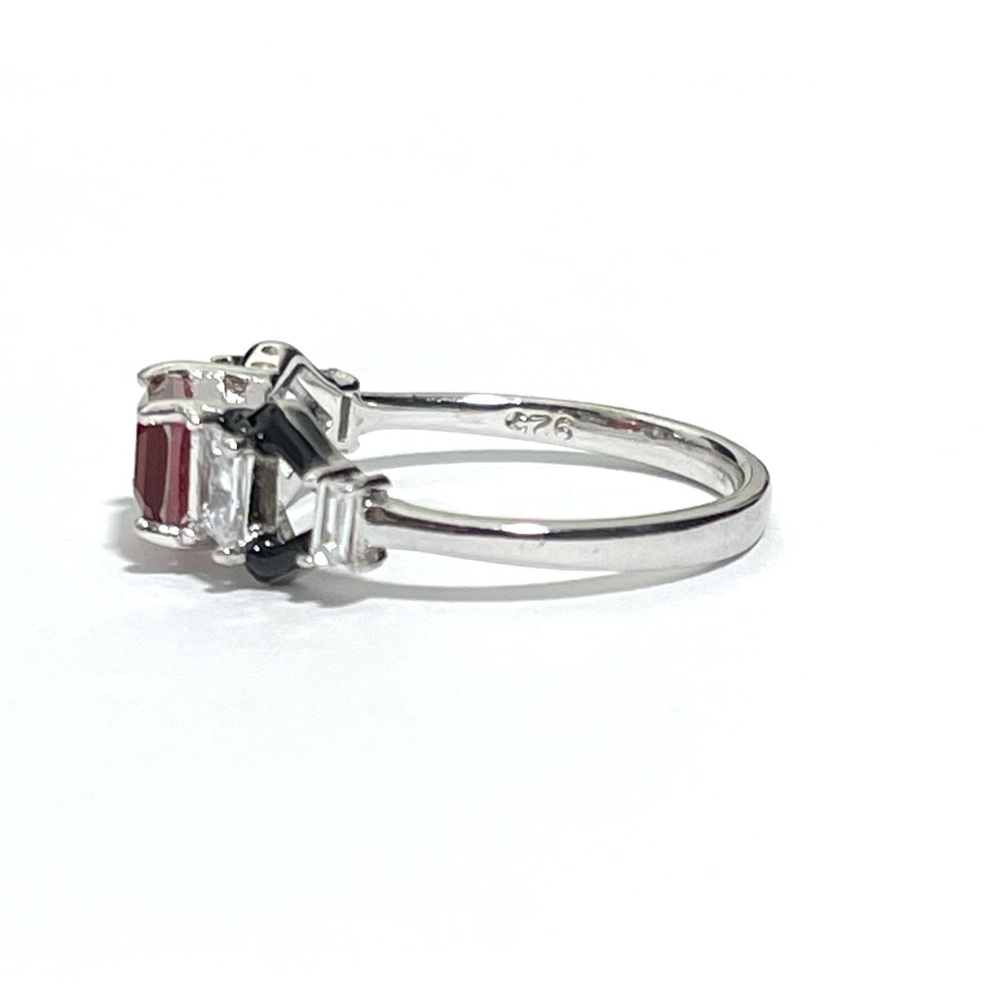 New Sterling Silver Ruby Ring - image 6